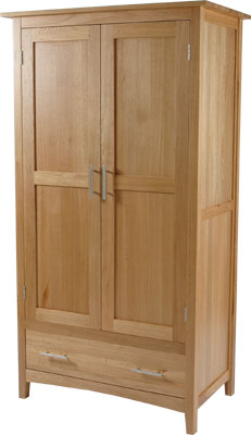 oak WARDROBE GENTS PRESTIGE