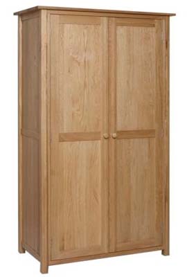 oak WARDROBE LADIES DOUBLE DEVONSHIRE