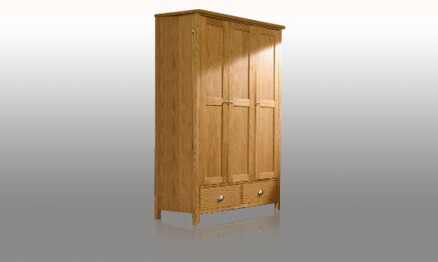 Oakland 3 door 2 drawer Wardrobe