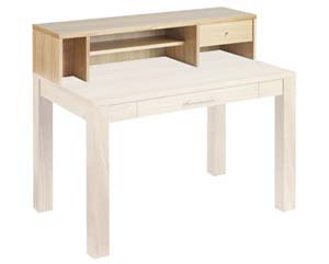 rectangular desk hutch