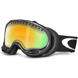 A Frame Snow Goggles Jet Black/Fire