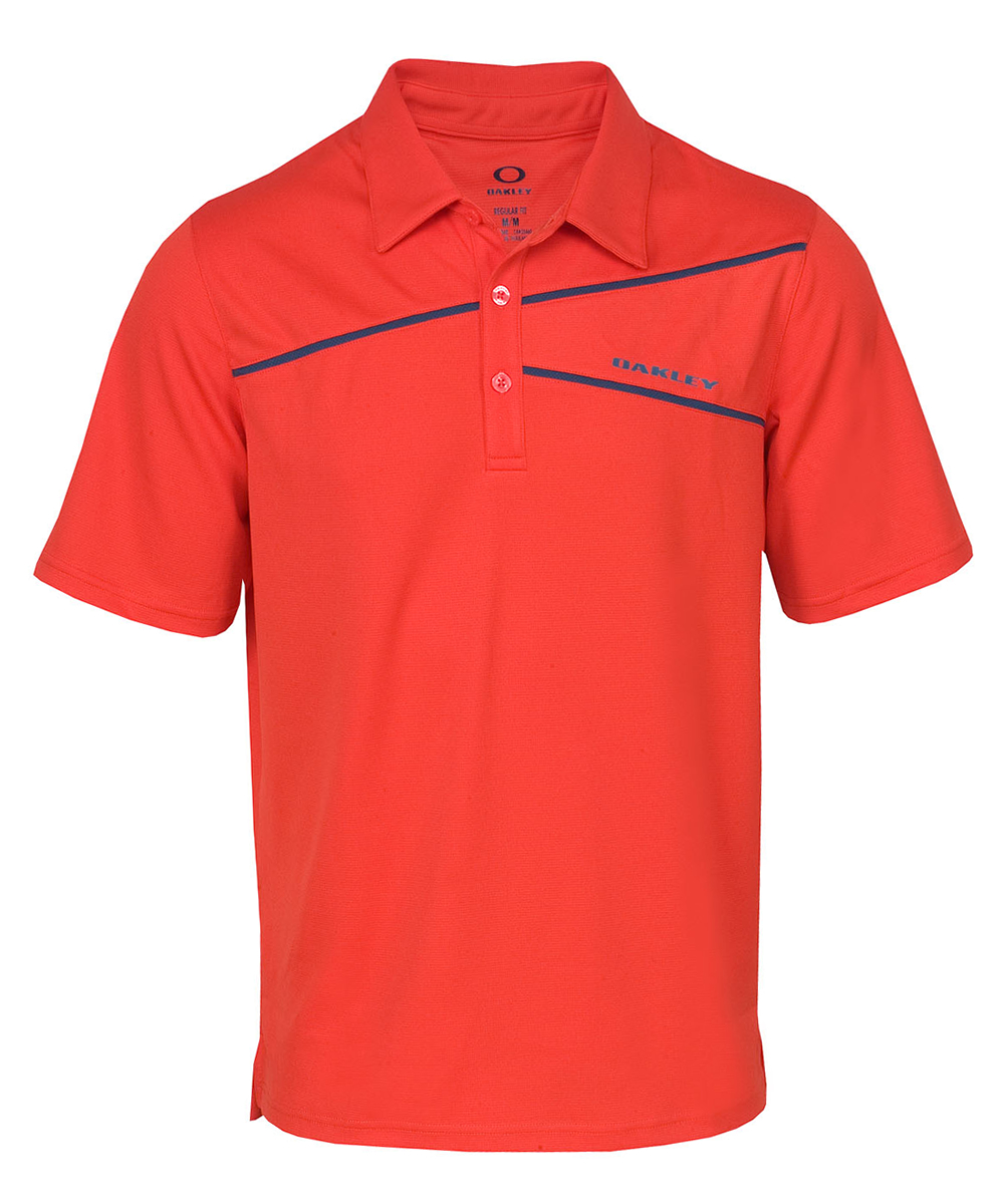 Oakley Active Polo Shirt Dark Orange