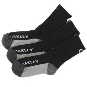 Blocked Crew 3 Pack socks - Black