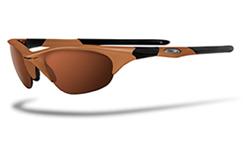 Eyewear - Half Jacket Copper/Black Lens