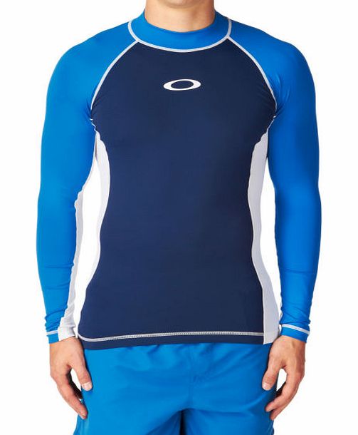 Oakley Mens Oakley Long Sleeve Pressure Rash Vest -