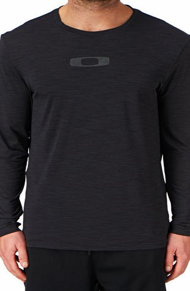 Oakley Mens Oakley Melange Long Sleeve Surf Tee - Jet