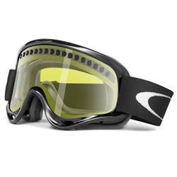 O Frame Snow Goggles - Jet Black/Yellow