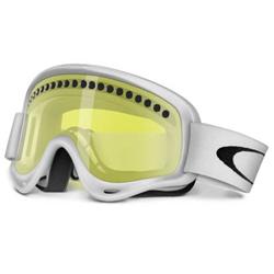 oakley O Frame Snow Goggles - Matte White/Yellow