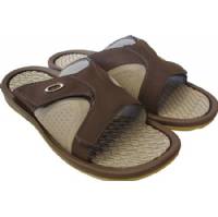 SNARE SLIDE FLIP FLOPS - BROWN/TAN