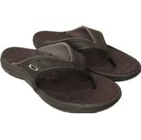 SPLIT SMOKE FLIP FLOPS - BLACK/GREY