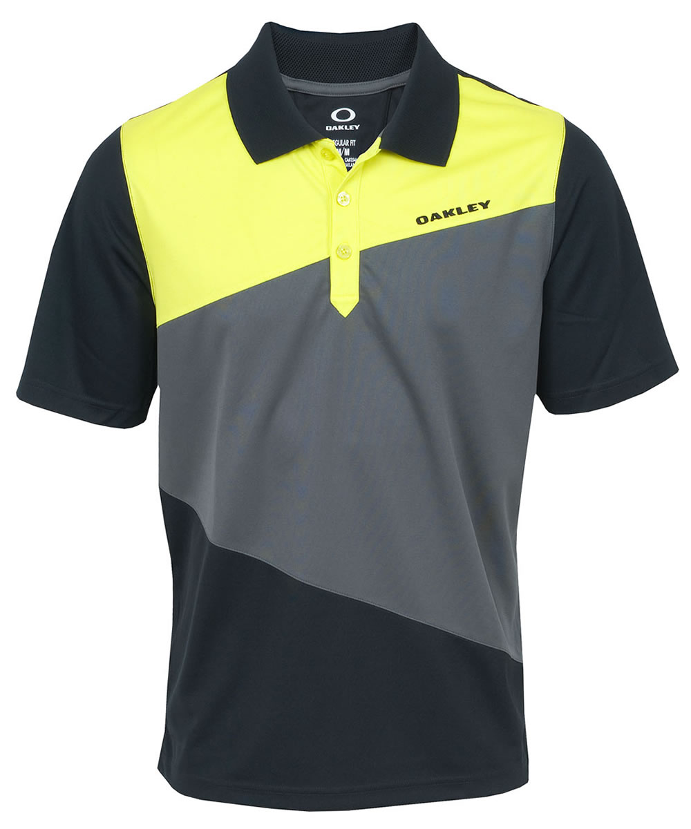 Oakley Striation Polo Shirt Sulphur