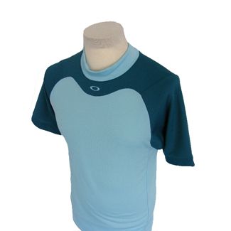 TOUR SS MOCK GOLF SHIRT MUTED GREEN / SMALL