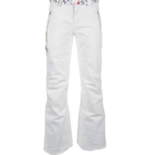 Ladies Oeill Lace Pant Powder White