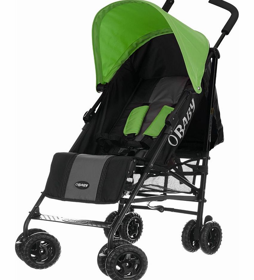 OBaby Atlas Stroller Black Lime 2014