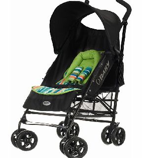 OBaby Atlas v2 Stroller Lime Stripe 2014