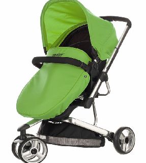 OBaby Chase Pramette Black/Lime 2014