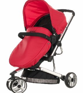 OBaby Chase Pramette Black/Red 2014