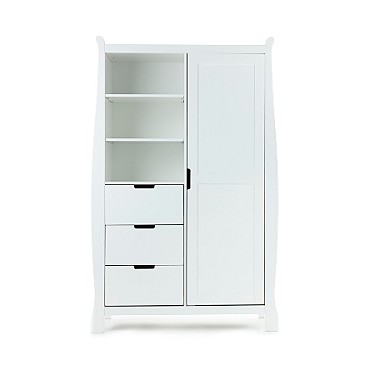 OBaby Lincoln White Wardrobe