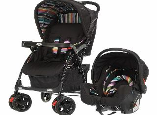 OBaby Monty Travel System Black Stripe 2014