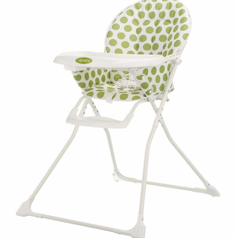 Munchy Highchair Dotty Lime 2014