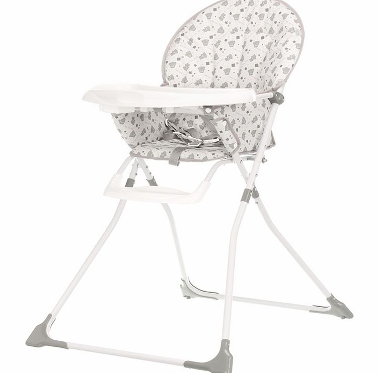 Obaby Munchy Highchair Tatty Teddy Grey 2014