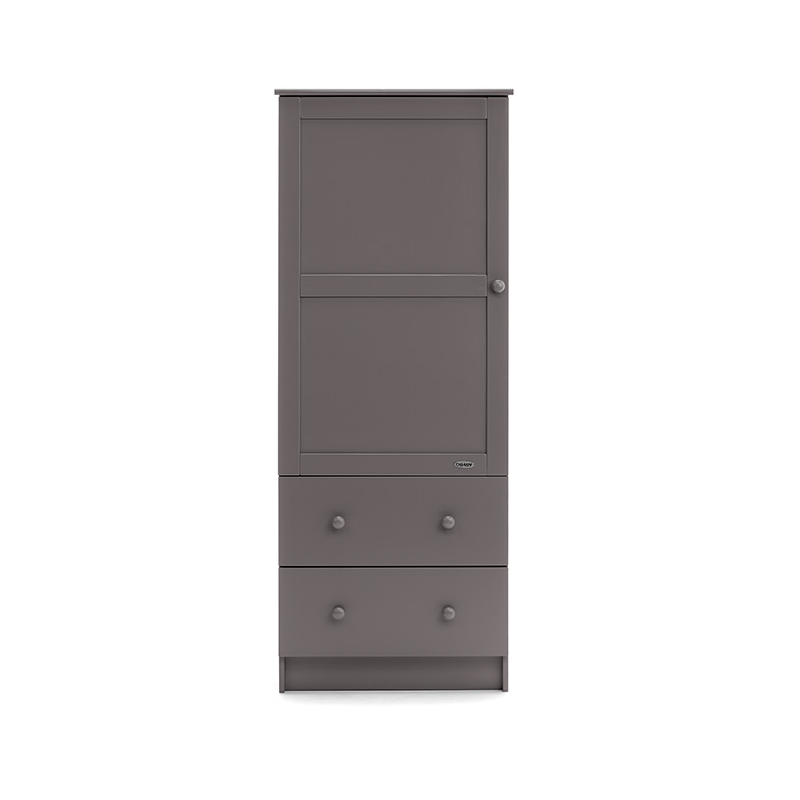 OBaby Single Wardrobe-Taupe Grey (New 2015)