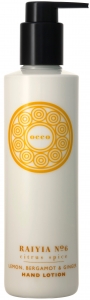 occo RAIYIA NO6 CITRUS SPICE BODY LOTION (250ML)