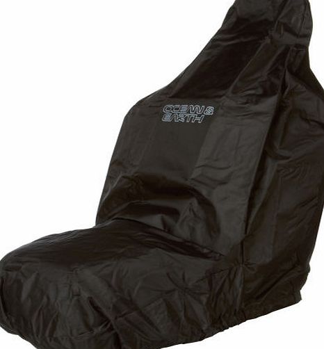 Ocean and Earth Waterproof Car Seat Cover - Black