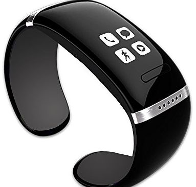 ODEM V3.0 OLED Touch Screen 3D Gyroscope Gravity Sensor Smart Bracelet Bluetooth Bracelet For Google Android Mobile Phone,iPhone,Microsoft Windows Phone System,Nokia Symbian (black)