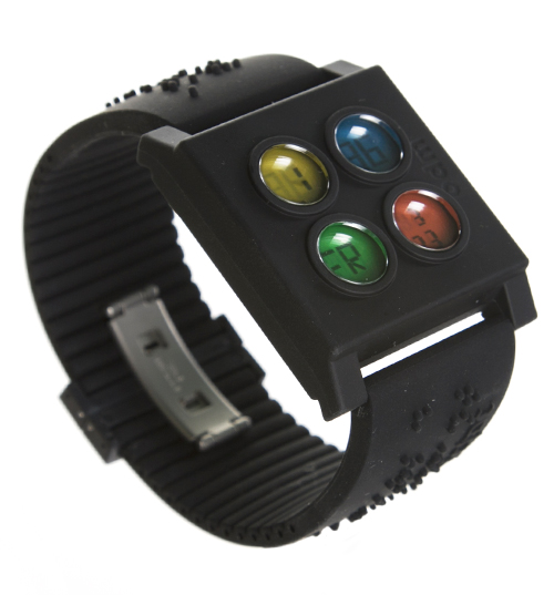 Black U.F.O JC/DC Retro Watch from ODM