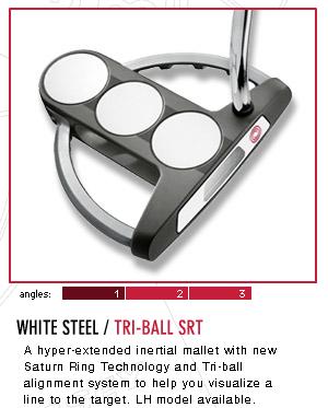 White Steel Tri Ball