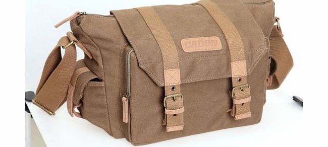 OEM Fotga CADEN F1 retro casual canvas camera bag case for nikon canon DSLR digital camera