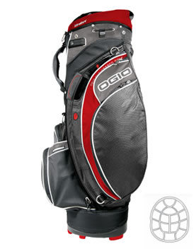 Golf Devolver Cart Bag Red