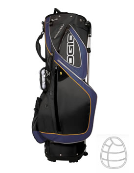 ogio Golf Grom Stand Bag Navy