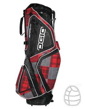 Golf Vaporlite Stand Bag Bruno Plaid