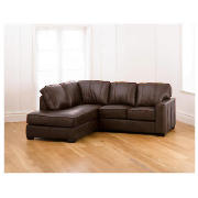 ohio left hand facing Leather Corner Sofa,