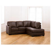 Ohio right hand facing Leather Corner Sofa,