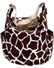 Hobo Sack Bag Giraffe Print (6149)