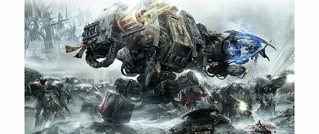 okitem Warhammer 40000 40K Dawn of War II Space fabric poster 36``x24`` / 20``x13``