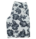 White Flower Swim Shorts