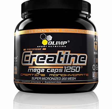 OLIMP  Creatine 1250 Mega Capsules - Pack of 400 Capsules