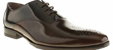 mens oliver sweeney brown & navy belair oxford