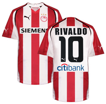 Puma Olympiakos home (Rivaldo 10) 05/06