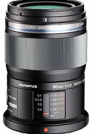 M.ZUIKO 60mm 1:2.8 DIGITAL ED Lens - Black