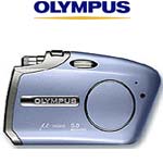 Olympus Mju mini S lagoon blue