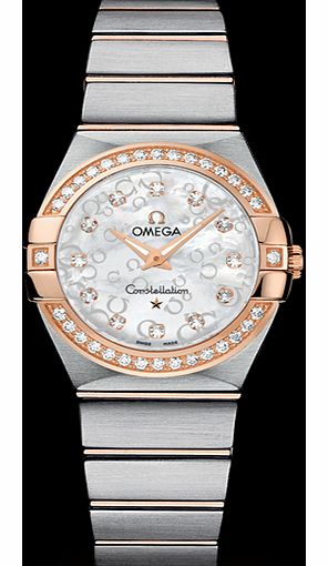 Omega Constellation Ladies Steel and Gold Watch