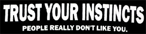 Omen Trust Your Instincts Skinny Fit T-shirt