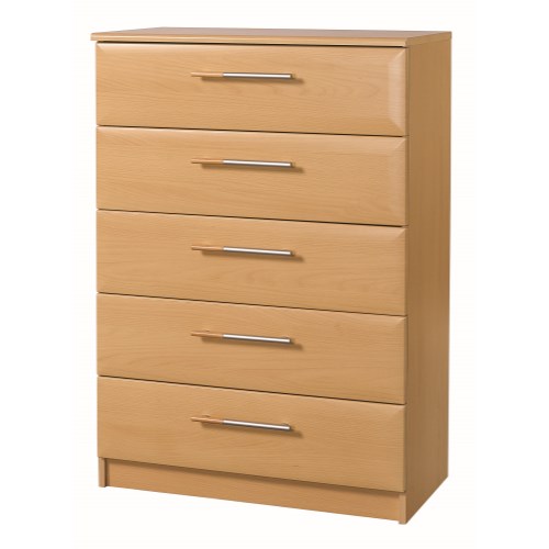 Awake 5 Drawer Chest in Light