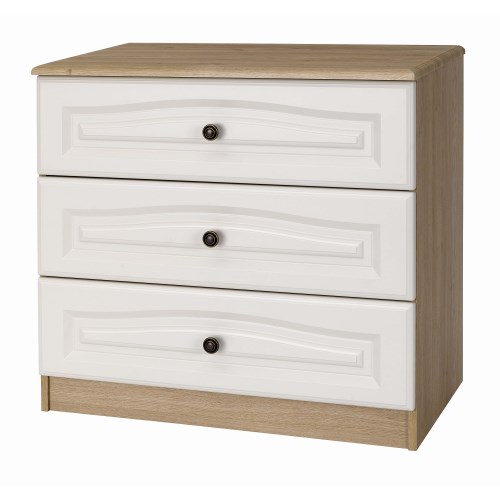 Bordeaux Light 3 Drawer Chest