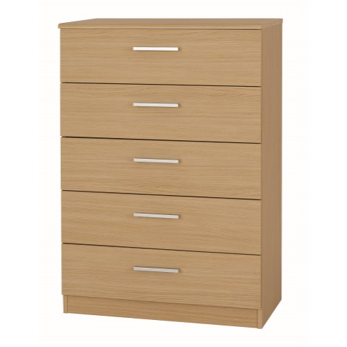 One Call Furniture Shaker 5 Drawer Chest Veradi